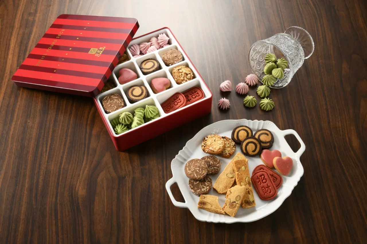 亞尼克一口餅乾禮盒(S)招財 售價680元。業者提供