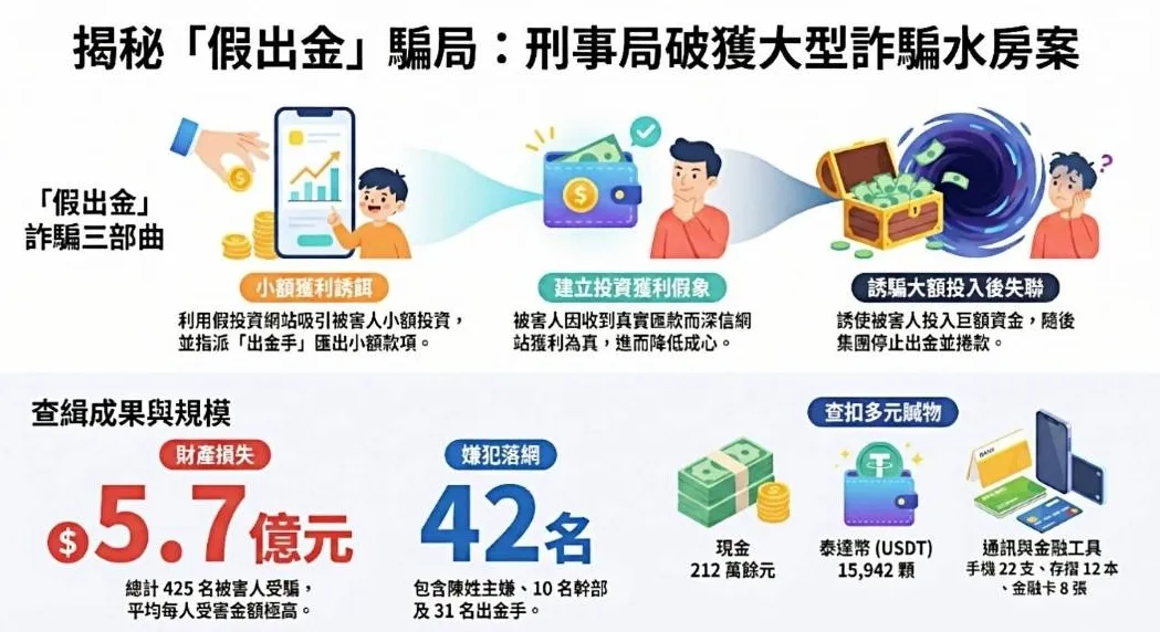 該集團犯罪手法。翻攝畫面