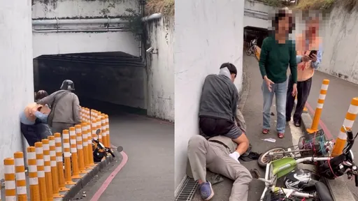 高雄老翁遭清潔員痛毆　英勇大學生救援掛彩：不幫對不起自己