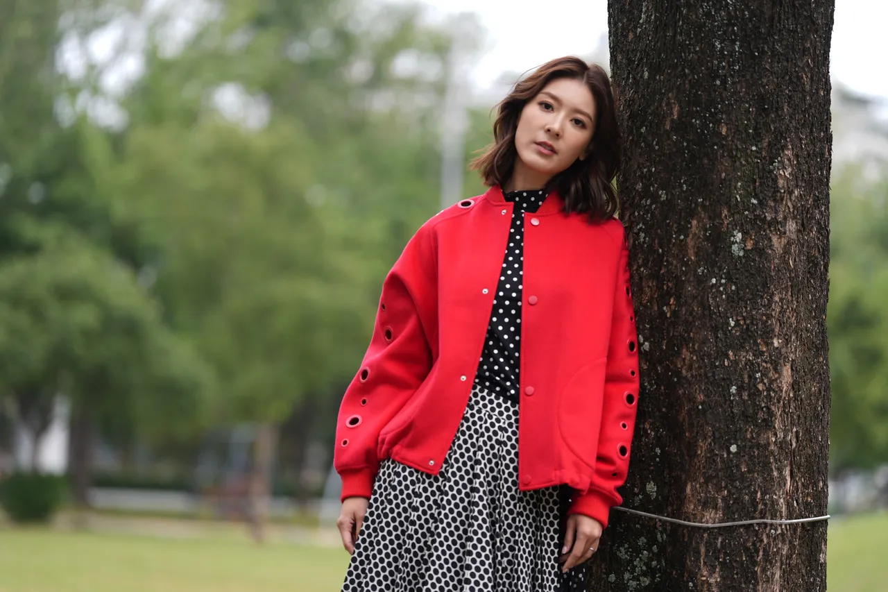 余香凝。攝影中心攝