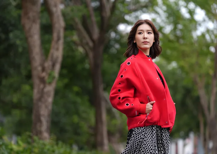 余香凝曾被算命師說不適合走這行。攝影中心攝