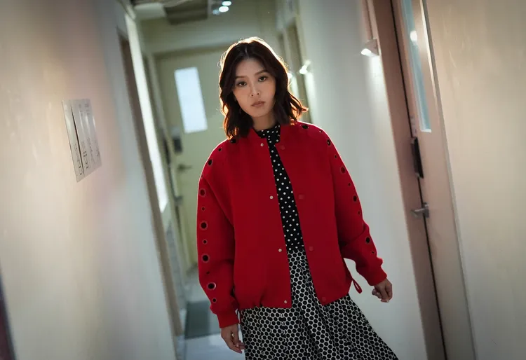 余香凝懷第一胎受荷爾蒙影響情緒非常敏感。攝影中心攝