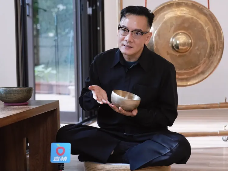 音樂人田定豐被吳克群的善行所感動。彭欣偉攝