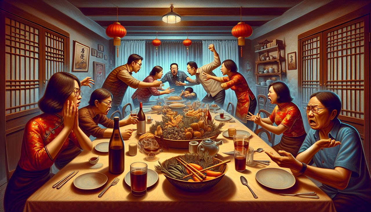 一票人沒撐到年夜飯就翻臉!網曝打掃兩天被阿嬤稱「外孫非內孫」刺痛他