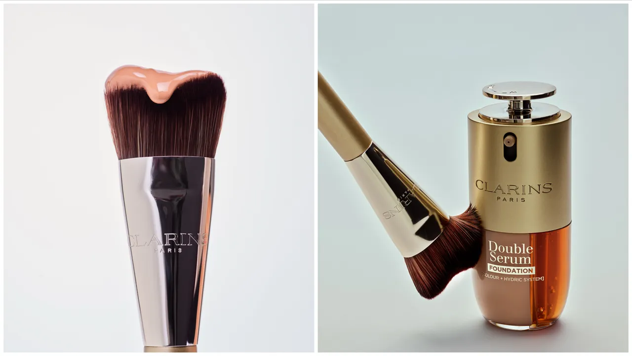 克蘭詩拉提粉底刷，1650元。品牌提供