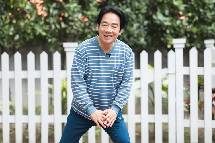 賴清德表示，過年期間，大家應該吃很多東西。總統府提供