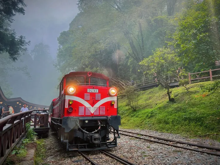 該行程從台北出發，途經九份、新竹、日月潭、阿里山等知名景點。觀光署提供