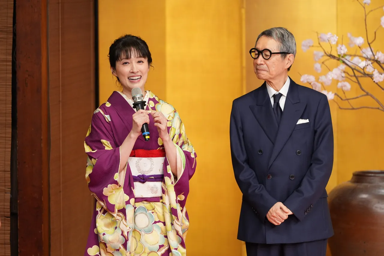 田中千繪和田中東尼。彭欣偉攝