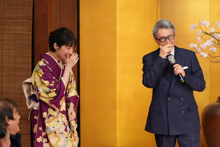 田中千繪和田中東尼。彭欣偉攝