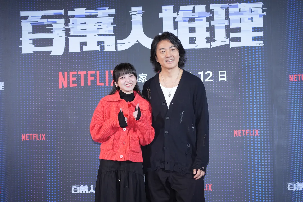 陳姸霏（左）和鄭伊健演父女。攝影中心攝