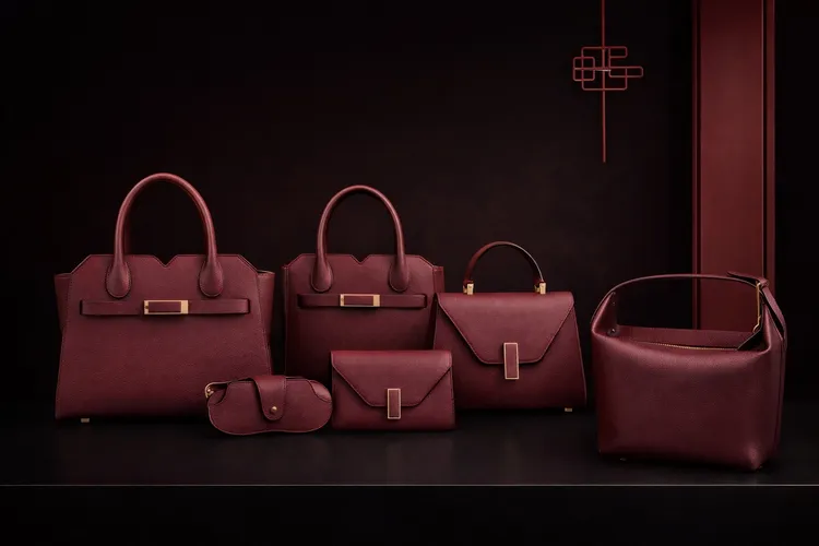 Valextra在年節期間獻上全新「莧紫紅」（Amaranto）系列。品牌提供