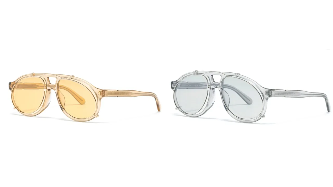 JINS for beautiful people聯名墨鏡UCF-26S-009-96，各5980元。翻攝JINS官網