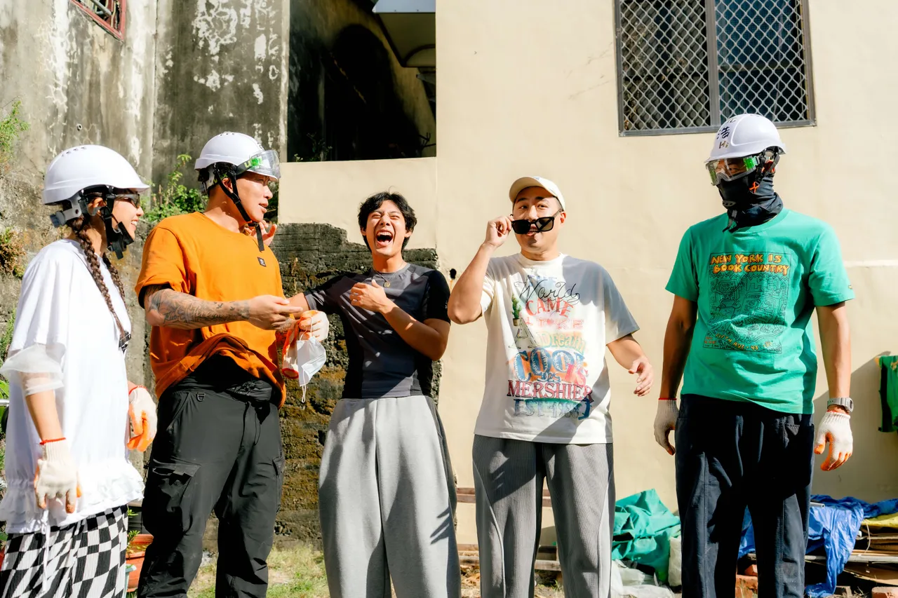 （左起）吳映潔、郭泓志、各務孝太、余祥銓、姚元浩。好看娛樂提供