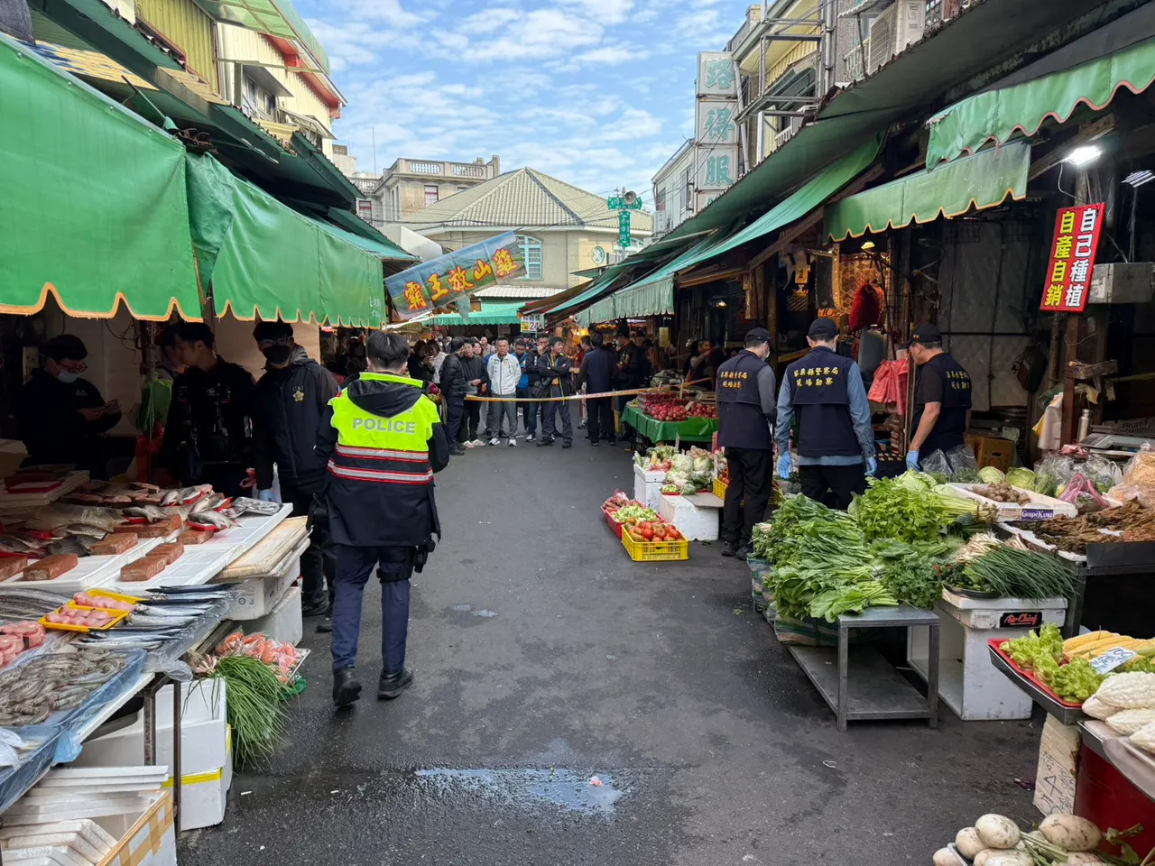 南苗市場案發現場。民眾提供