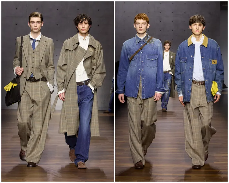 Emporio Armani 2026秋冬系列。品牌提供