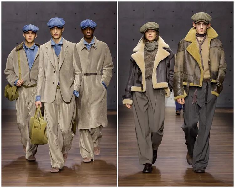 Emporio Armani 2026秋冬系列。品牌提供