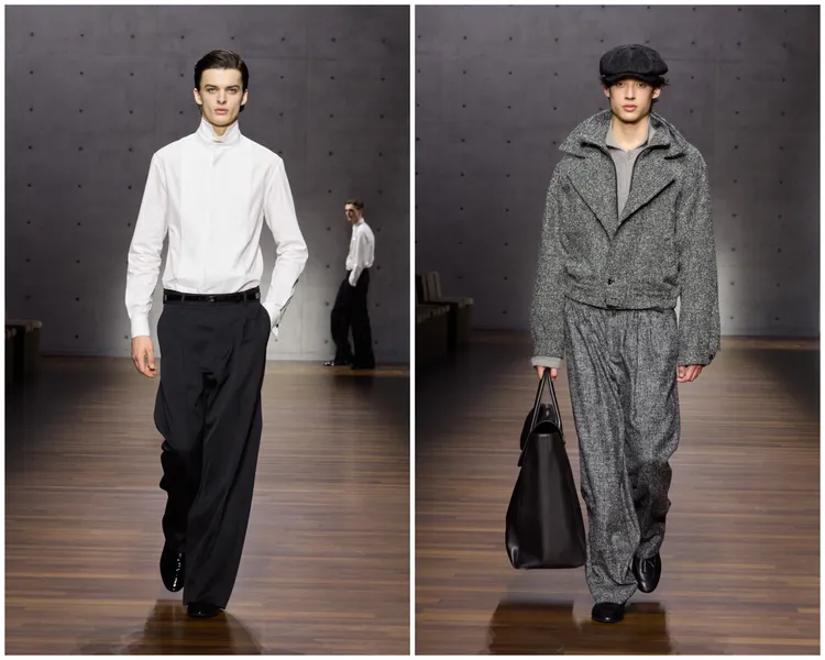 Emporio Armani 2026秋冬系列。品牌提供