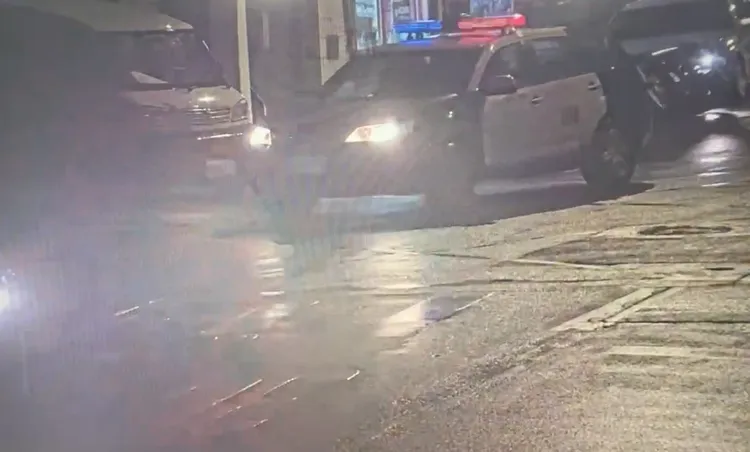 警方獲報到場。翻攝畫面