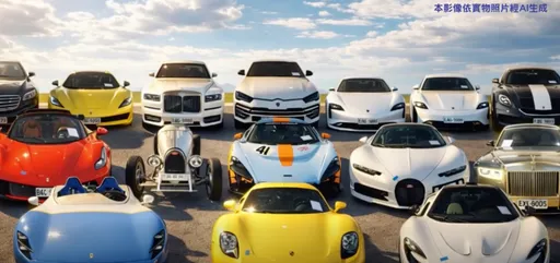 太子集團33輛夢幻豪車現身　「四大神獸」等你買！這日震撼開拍