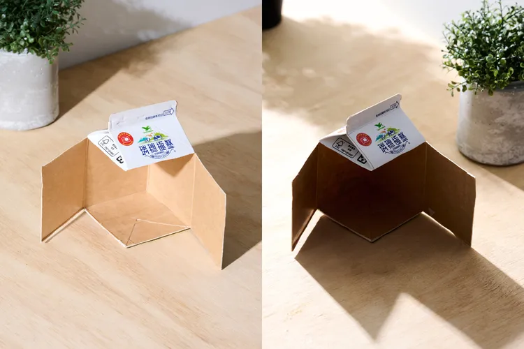 瑞穗極制鮮乳的外盒能隔絕99％以上光線，讓風味不受到光照影響，每口都能喝到生乳般風味。