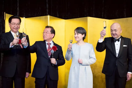 台日友誼長存！蕭美琴出席天皇華誕酒會　祝賀高市早苗勝選