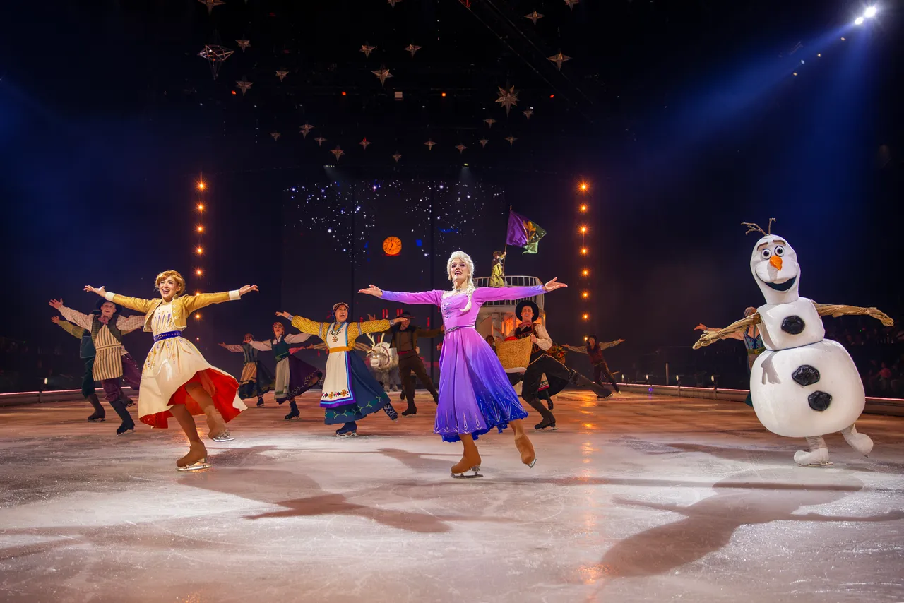 《冰上迪士尼》結合《冰雪奇緣》等多部經典作品。寬宏藝術提供