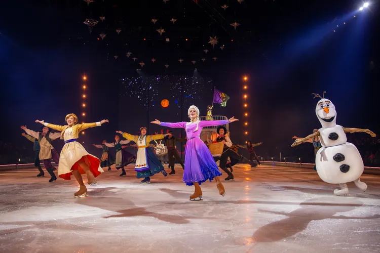 《冰上迪士尼》結合《冰雪奇緣》等多部經典作品。寬宏藝術提供