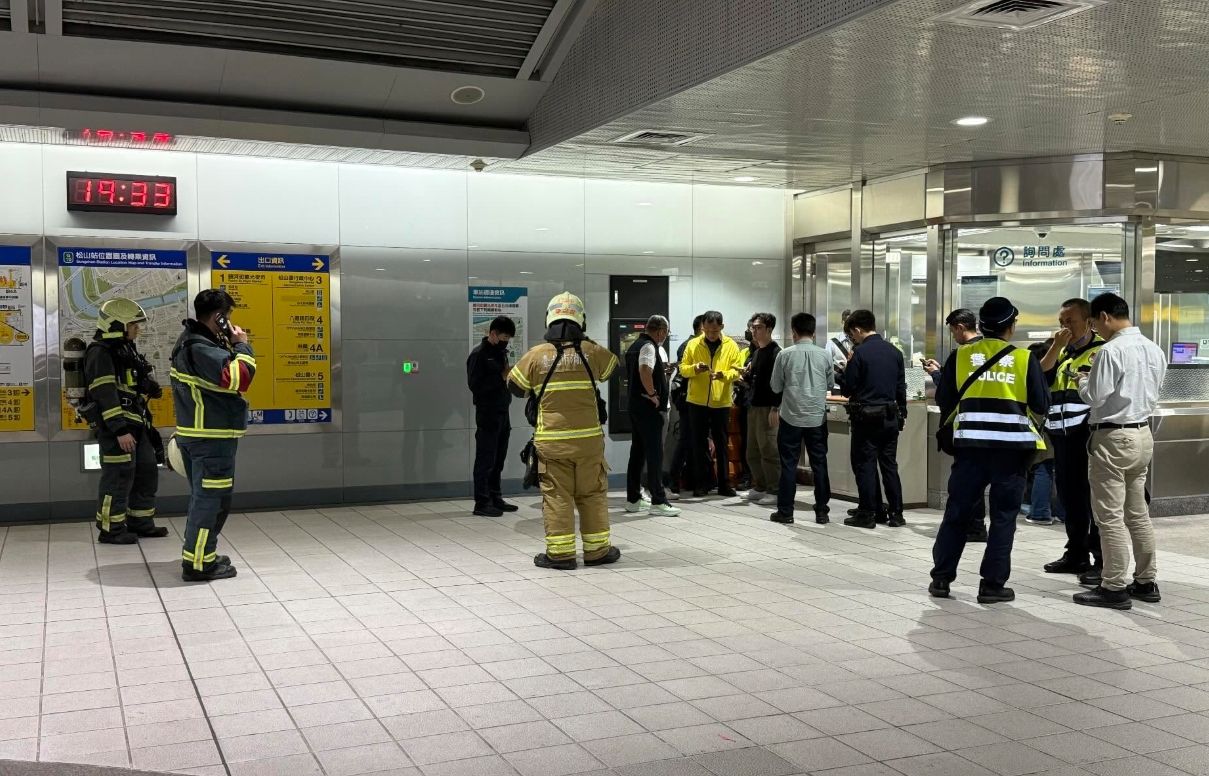 北捷受恐怖威脅「要在捷運上持刀傷人」 大批警力進駐戒備中