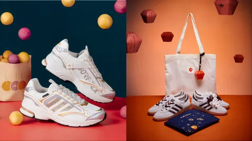 adidas打造美味「地瓜球跑鞋」　潮流支線把小天燈藏進鞋舌