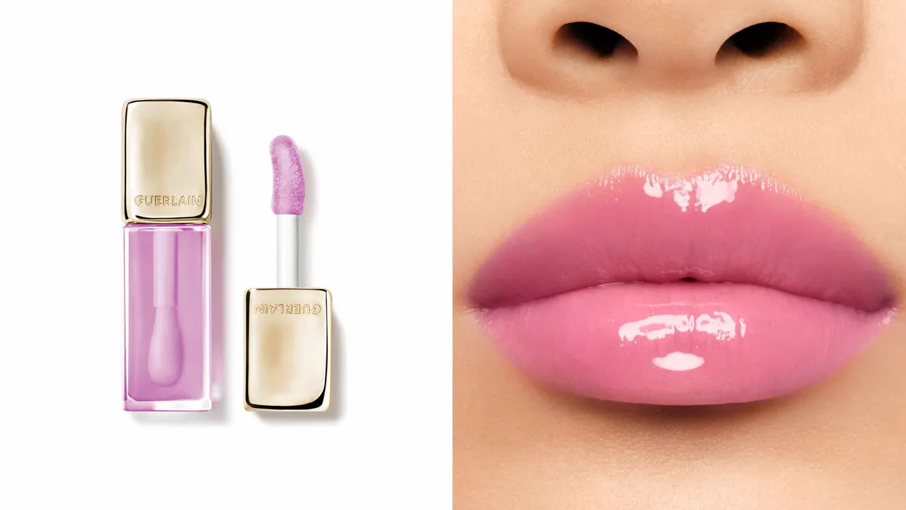 嬌蘭KISSKISS法式之吻波光蜜漾護唇油#209，1450元。品牌提供
