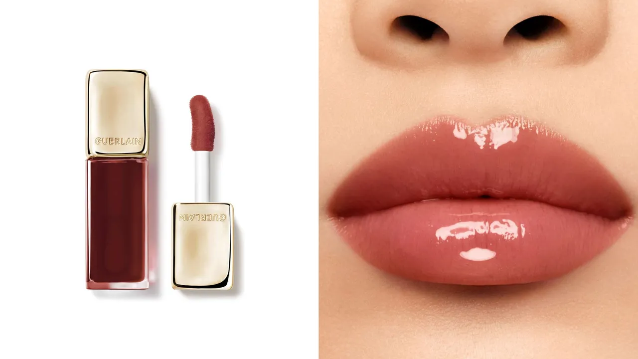 嬌蘭KISSKISS法式之吻波光蜜漾護唇油#878，1450元。品牌提供
