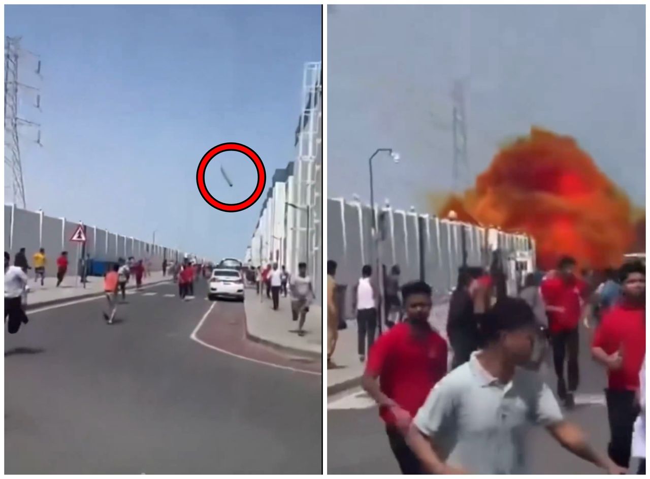 伊朗反擊川普「史詩怒火行動」!飛彈落卡達街頭民眾驚慌逃