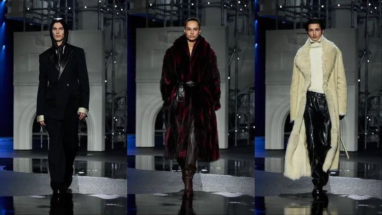 Burberry 2026冬季系列。品牌提供