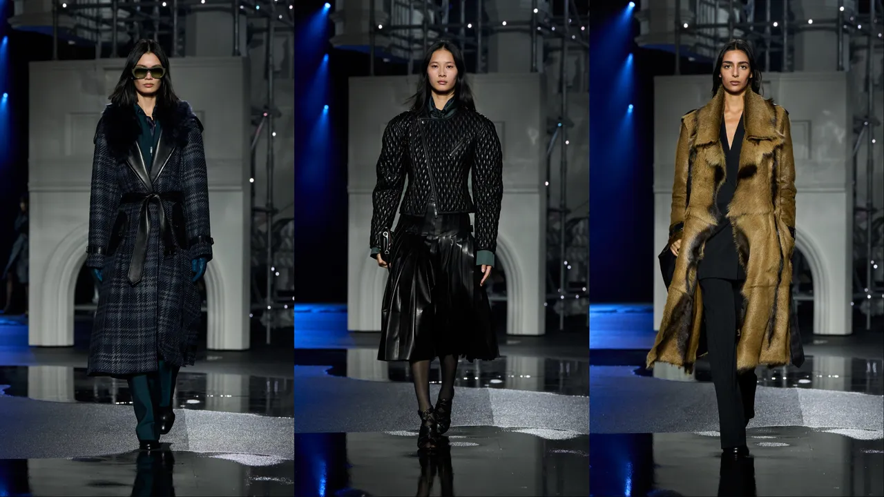 Burberry 2026冬季系列。品牌提供