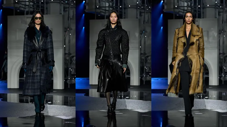 Burberry 2026冬季系列。品牌提供