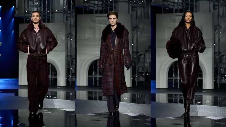 Burberry 2026冬季系列。品牌提供