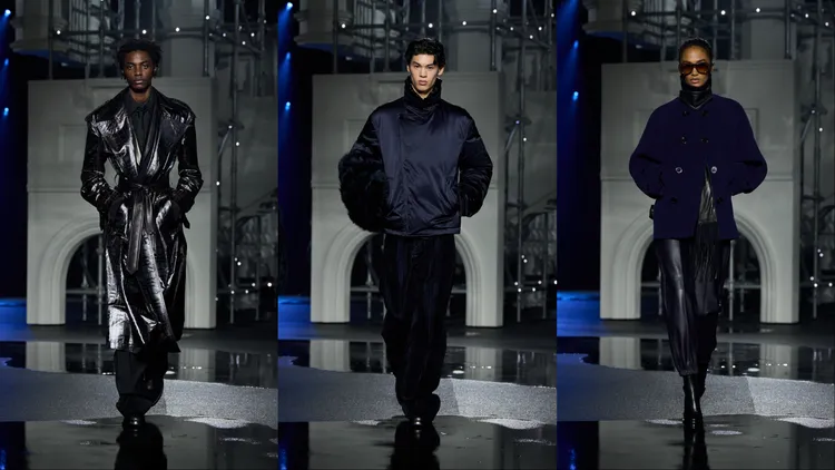 Burberry 2026冬季系列。品牌提供