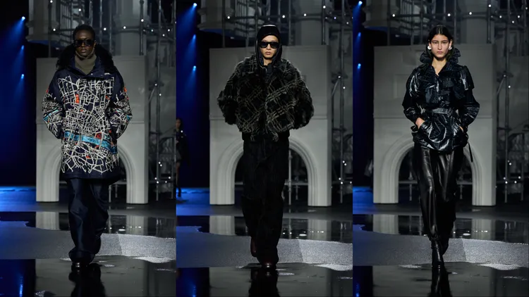 Burberry 2026冬季系列。品牌提供