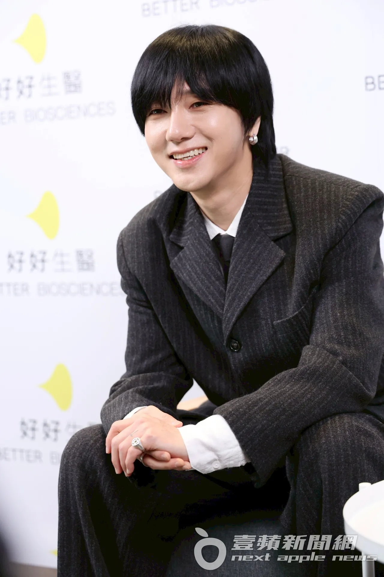 藝聲提到小時候沒有留下太多影片，好奇自己8歲時的聲音。莊宗達攝