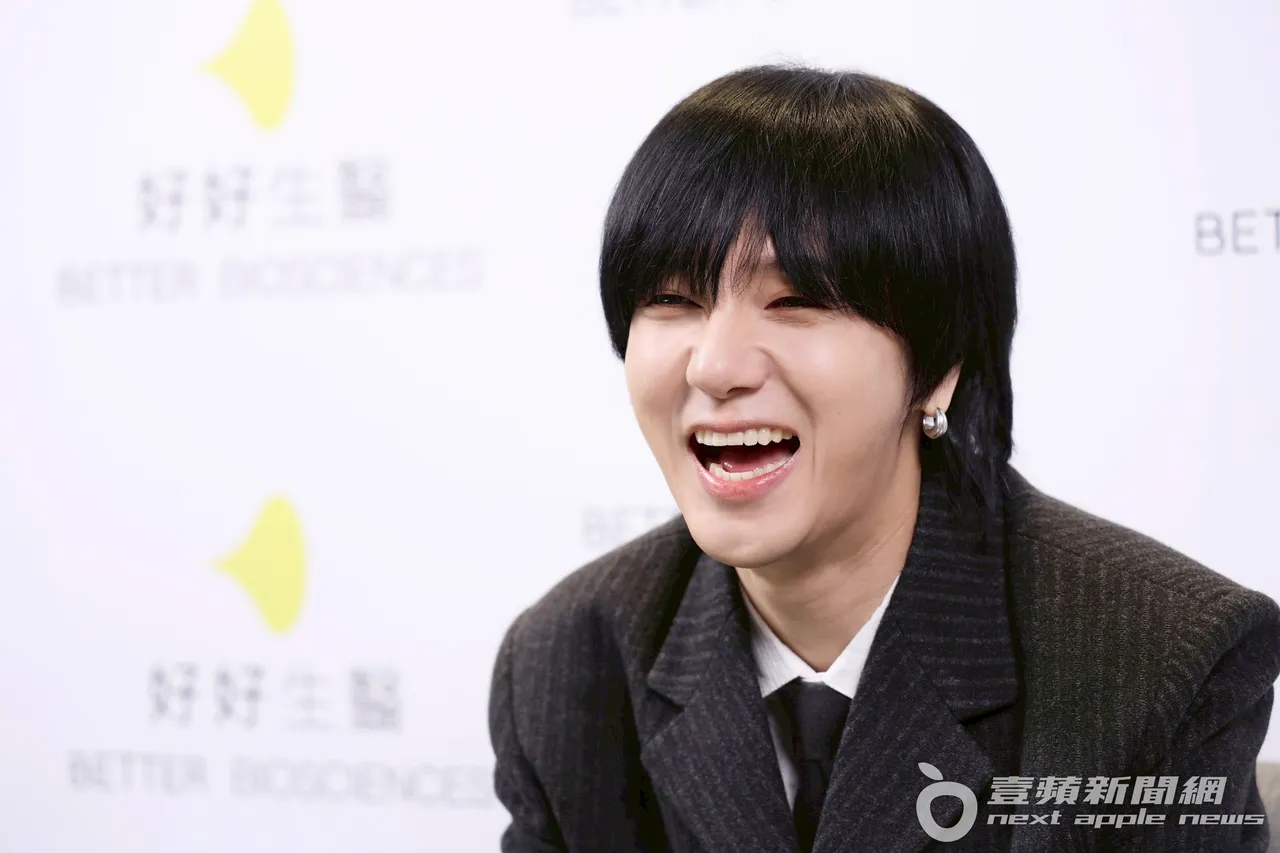 藝聲玩終極二選一，想看看8歲的SJ，尤其好奇自己，提到對其他人沒興趣時笑得超開心。莊宗達攝