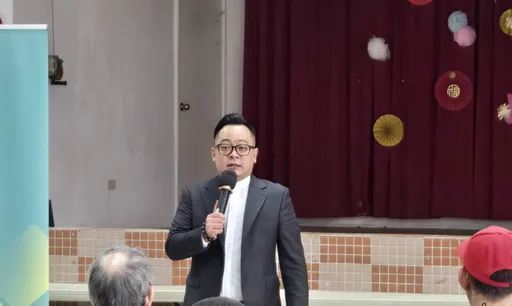 深入基隆艱困選區！	童子瑋宣講敬老政策：感情可以融化鐵板