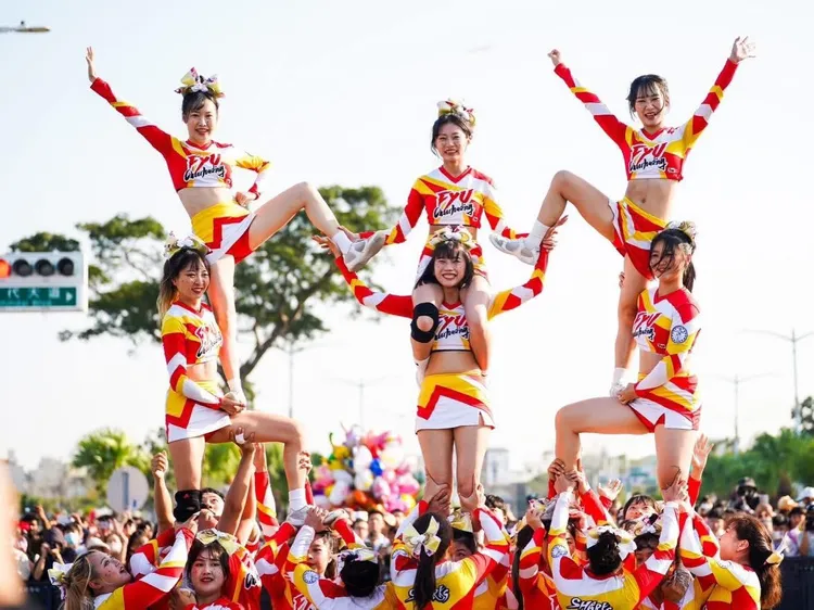 輔英競技啦啦隊將帶來精彩的表演。翻攝畫面