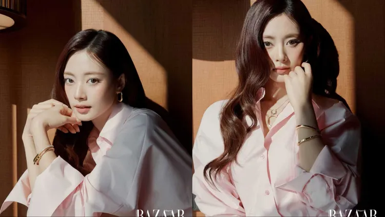 周子瑜此次登封從妝容到造型都頗受好評。翻攝周子瑜IG