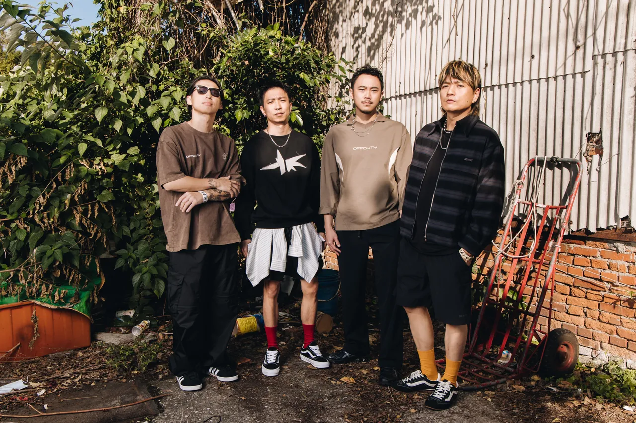 新專輯回歸簡單力量 宇辰笑談轉變：不再追求複雜技術（左起-柯光、牧、雷誰、宇辰）。火氣音樂提供