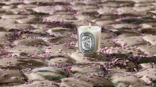 Diptyque粉紅櫻花香回歸　手工陶瓷燭蓋唯美加持浪漫