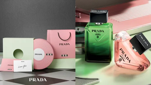 黑膠旋轉的浪漫節拍　PRADA Beauty譜寫情人節新篇章