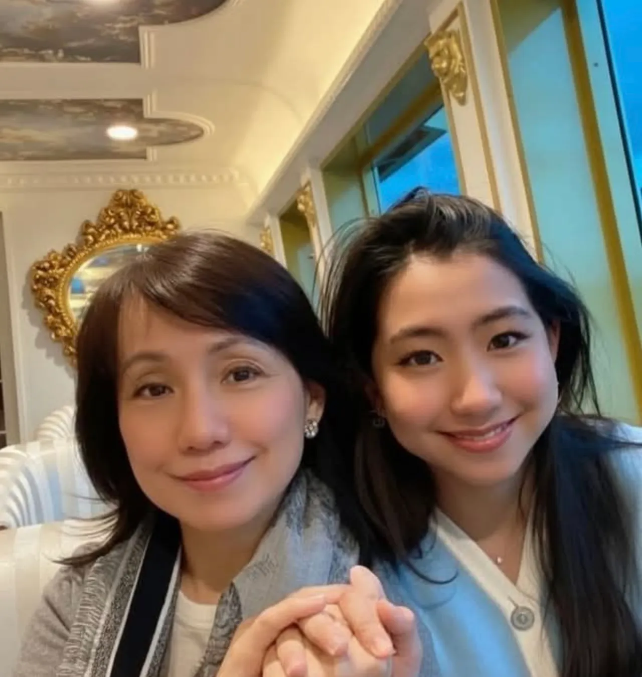 蔡幸娟富養寶貝女兒。翻攝蔡幸娟幸福共嬋娟臉書