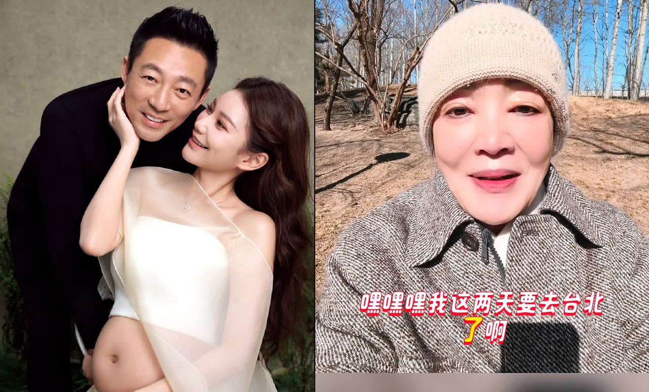 汪小菲帶兒女台北過年陪馬筱梅待產 張蘭飛來抱小孫子