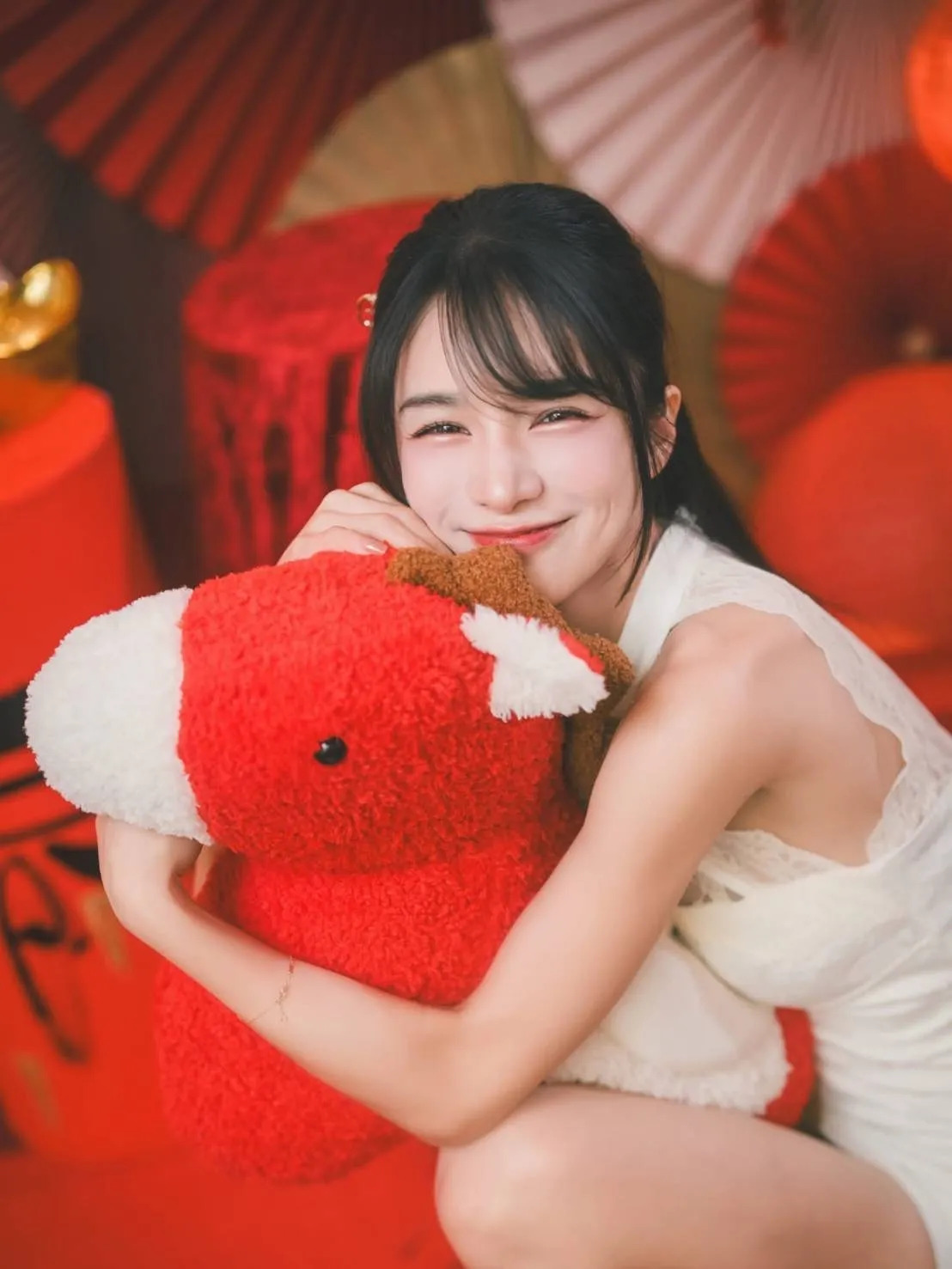 岱瑩送新年祝福。杰斯汀整合行銷提供