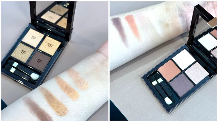 TOM FORD高級訂製四格眼影盤。張家玲攝